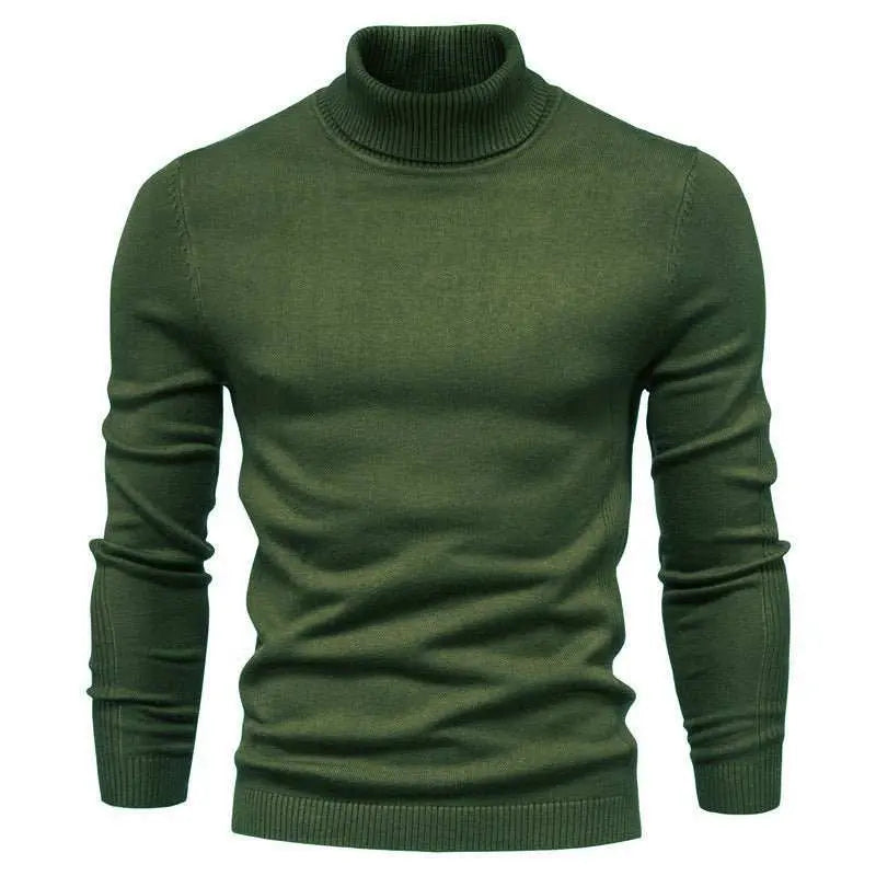 Men's Solid Color Slim Pullover Turtleneck Sweater Winter Casual Tops Overview:Unique design, stylish and beautiful.Good material, comfortable wear.A variety of colors, any choice.Product information:Suitable for people: Youth Style: sDropshipmanAMIR BAGS INDIA PRIVATE LIMITEDnull