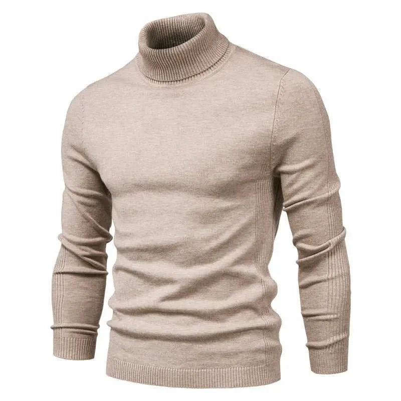 Men's Solid Color Slim Pullover Turtleneck Sweater Winter Casual Tops Overview:Unique design, stylish and beautiful.Good material, comfortable wear.A variety of colors, any choice.Product information:Suitable for people: Youth Style: sDropshipmanAMIR BAGS INDIA PRIVATE LIMITEDnull