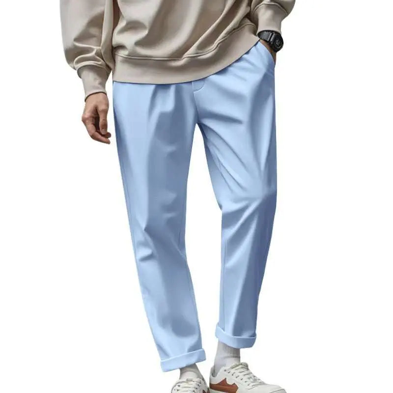 Men's Trousers With Pockets Casual Loose Comfortable Quick-drying WaisOverview:Unique design, stylish and beautiful.Good material, comfortable wear.A variety of colors, any choice.Product information:Pattern: solid colorElasticity: MicDropshipmanAMIR BAGS INDIA PRIVATE LIMITEDnull