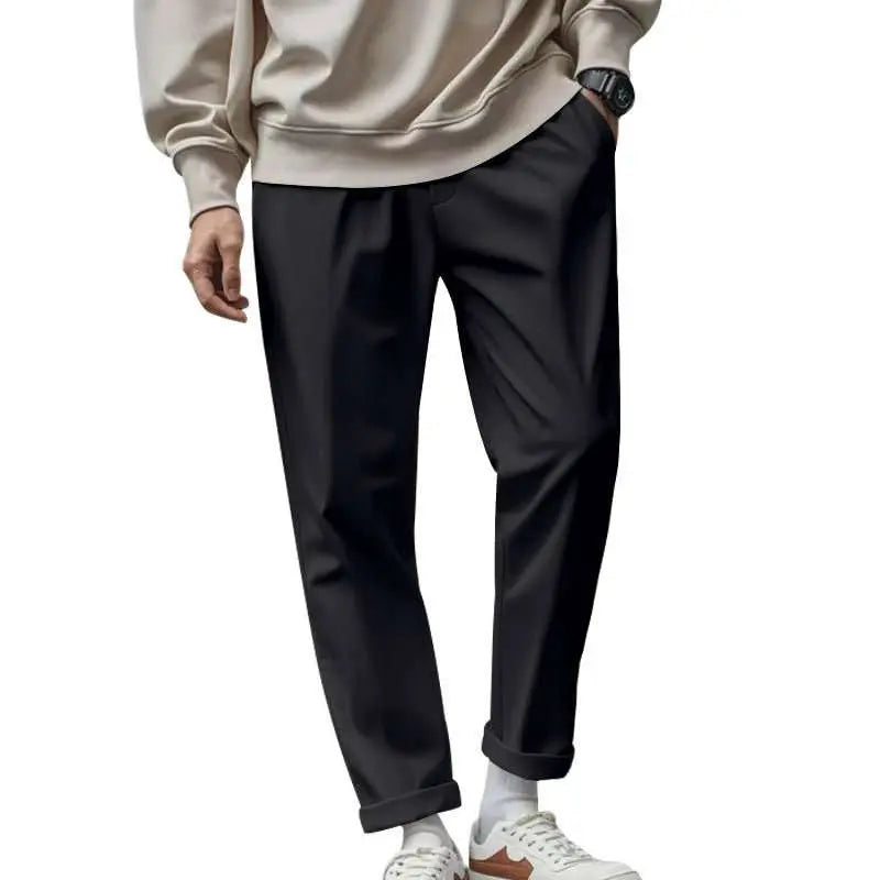 Men's Trousers With Pockets Casual Loose Comfortable Quick-drying WaisOverview:Unique design, stylish and beautiful.Good material, comfortable wear.A variety of colors, any choice.Product information:Pattern: solid colorElasticity: MicDropshipmanAMIR BAGS INDIA PRIVATE LIMITEDnull