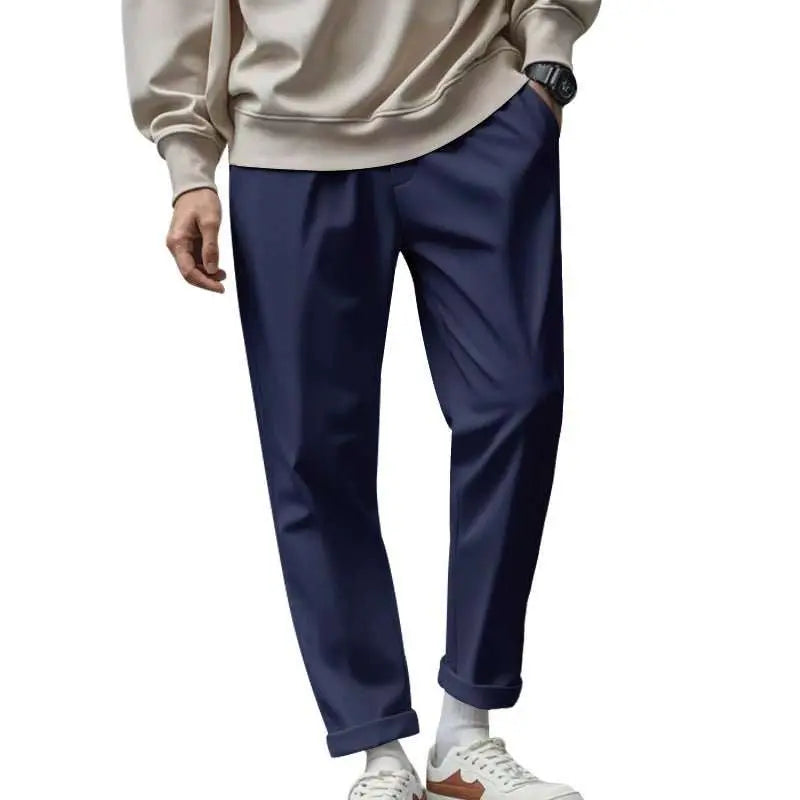 Men's Trousers With Pockets Casual Loose Comfortable Quick-drying WaisOverview:Unique design, stylish and beautiful.Good material, comfortable wear.A variety of colors, any choice.Product information:Pattern: solid colorElasticity: MicDropshipmanAMIR BAGS INDIA PRIVATE LIMITEDnull