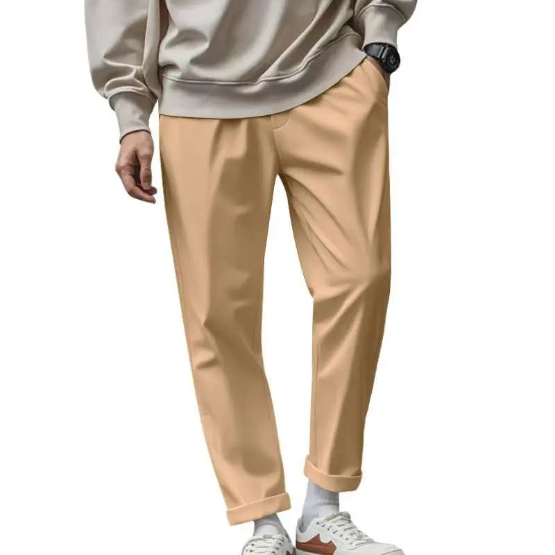 Men's Trousers With Pockets Casual Loose Comfortable Quick-drying WaisOverview:Unique design, stylish and beautiful.Good material, comfortable wear.A variety of colors, any choice.Product information:Pattern: solid colorElasticity: MicDropshipmanAMIR BAGS INDIA PRIVATE LIMITEDnull