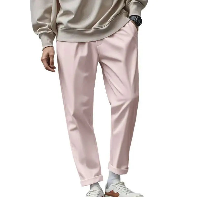 Men's Trousers With Pockets Casual Loose Comfortable Quick-drying WaisOverview:Unique design, stylish and beautiful.Good material, comfortable wear.A variety of colors, any choice.Product information:Pattern: solid colorElasticity: MicDropshipmanAMIR BAGS INDIA PRIVATE LIMITEDnull