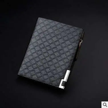 Men's Wallet Short Business Embossed - AMIR BAGS INDIA PRIVATE LIMITED