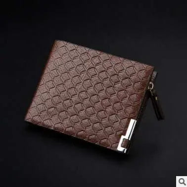 Men's Wallet Short Business Embossed - AMIR BAGS INDIA PRIVATE LIMITED