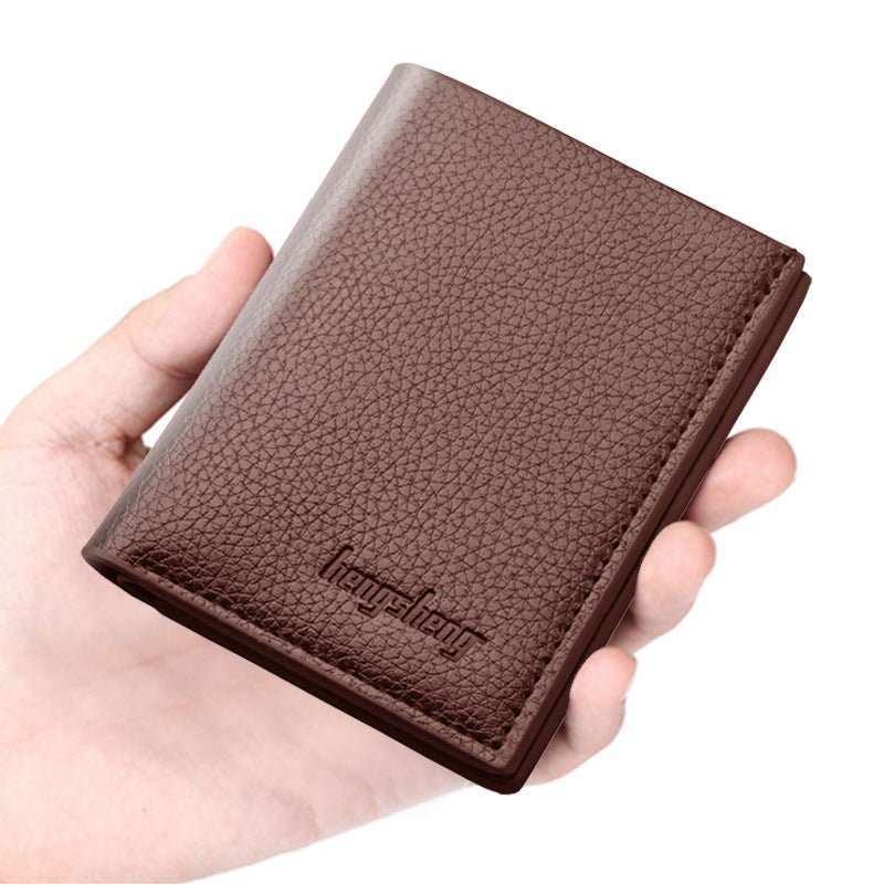 Men's Wallet Short Men Wallet Men's Vertical Style - AMIR BAGS INDIA PRIVATE LIMITED
