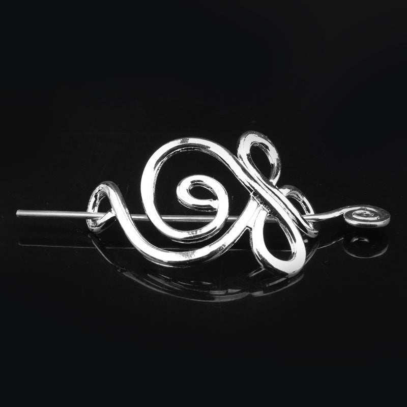 Metal Hair Clip Retro Plug - in Hairpin Headdress - AMIR BAGS INDIA PRIVATE LIMITED