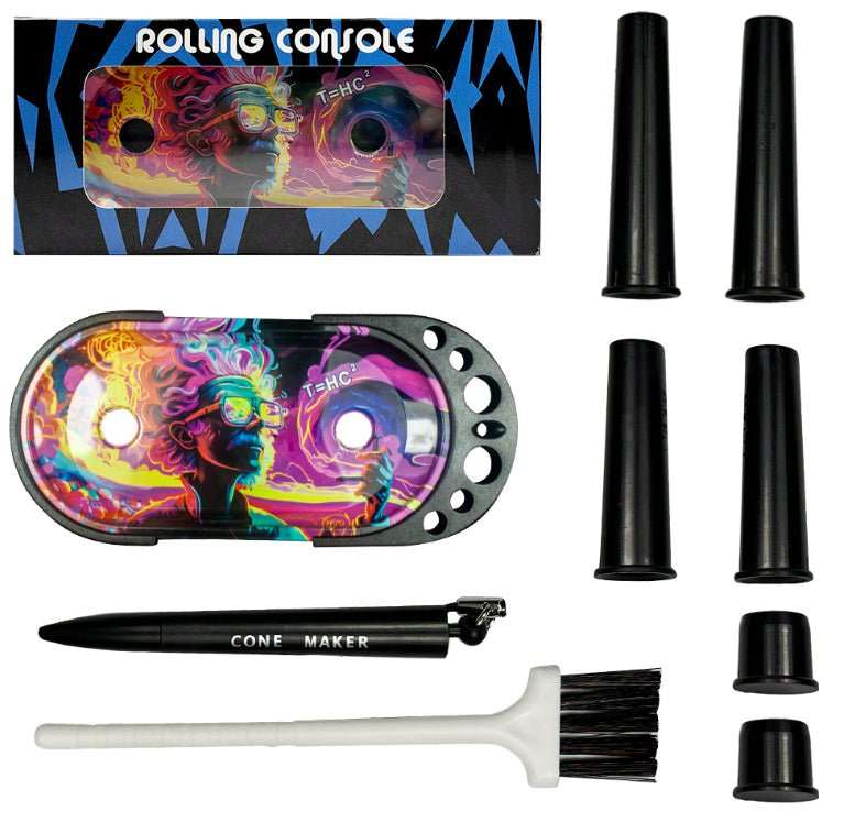 Metal Rolling Tray Cone Loader For King Size And More Size Pre Rolled Cone Foldable Stand Cone Filler Smoking Accessory - AMIR BAGS INDIA PRIVATE LIMITED
