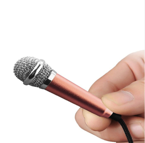 Mini mobile phone microphone mobile phone recording sing small microphone small microphone - AMIR BAGS INDIA PRIVATE LIMITED