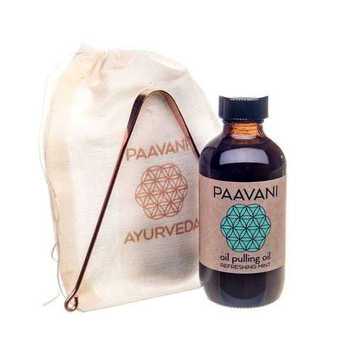 Mint Oral Care Ritual | Ayurvedic Oil Pulling & Tongue Cleaning - AMIR BAGS INDIA PRIVATE LIMITED