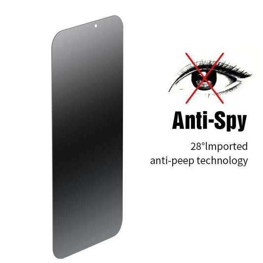 Mobile Phone Anti - peeping Tempered Glass Full Screen - AMIR BAGS INDIA PRIVATE LIMITED