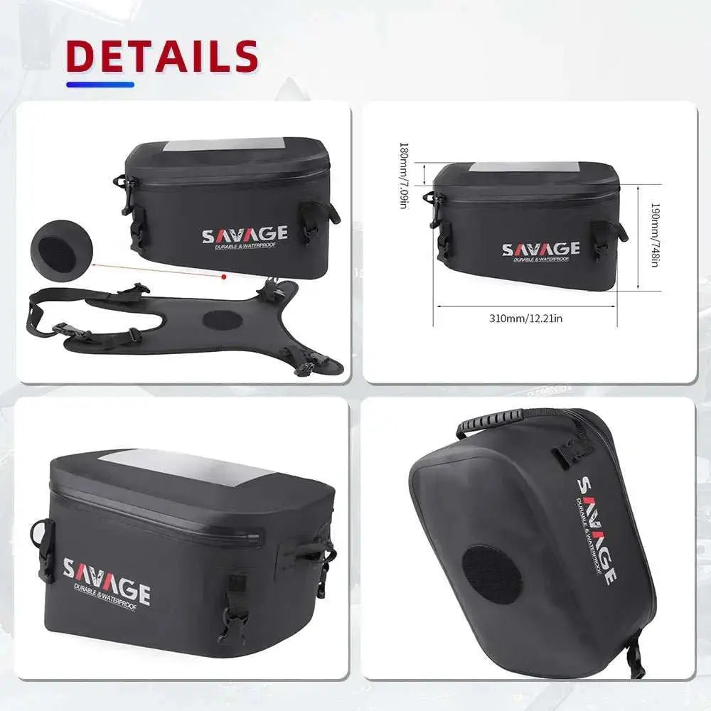 Motorcycle Waterproof Detachable Fuel Tank Bag For CFMOTO 800MT - X 700MT 450MT 2024 2025 800 MT - X CF800MT - X Luggage Storage Cargo - AMIR BAGS INDIA PRIVATE LIMITED