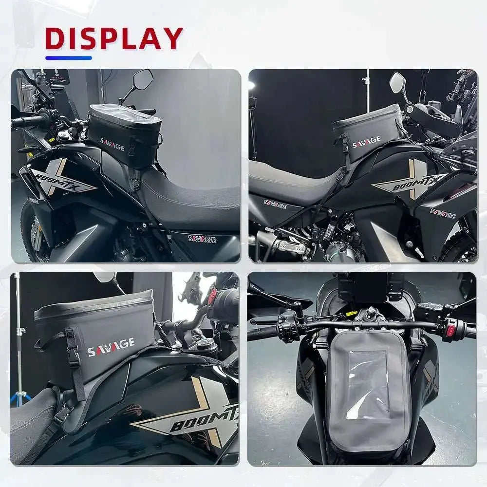 Motorcycle Waterproof Detachable Fuel Tank Bag For CFMOTO 800MT - X 700MT 450MT 2024 2025 800 MT - X CF800MT - X Luggage Storage Cargo - AMIR BAGS INDIA PRIVATE LIMITED