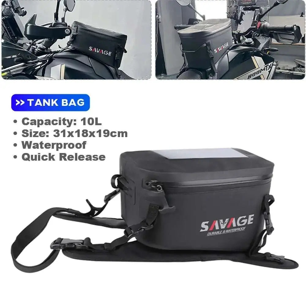 Motorcycle Waterproof Detachable Fuel Tank Bag For CFMOTO 800MT - X 700MT 450MT 2024 2025 800 MT - X CF800MT - X Luggage Storage Cargo - AMIR BAGS INDIA PRIVATE LIMITED