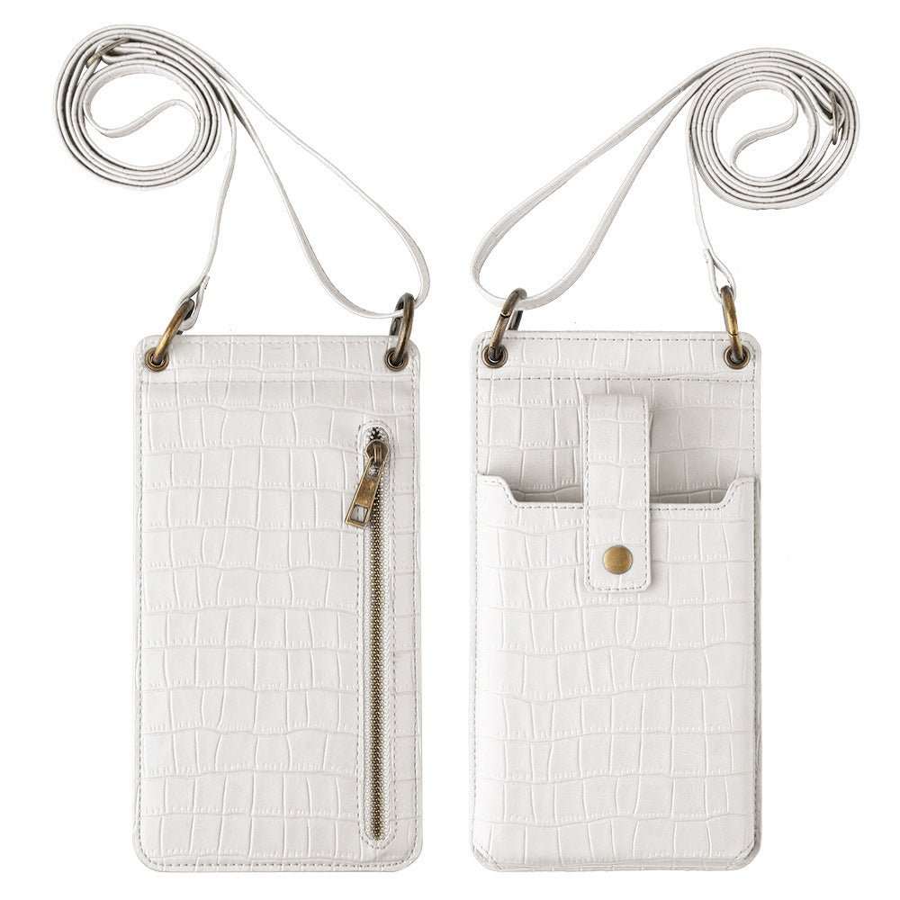 Multi - function Crossbody Bags For Mobile Phone Crocodile - pattern Wallet Card Holder - AMIR BAGS INDIA PRIVATE LIMITED
