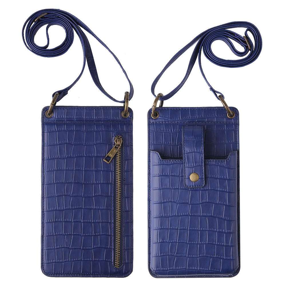 Multi - function Crossbody Bags For Mobile Phone Crocodile - pattern Wallet Card Holder - AMIR BAGS INDIA PRIVATE LIMITED