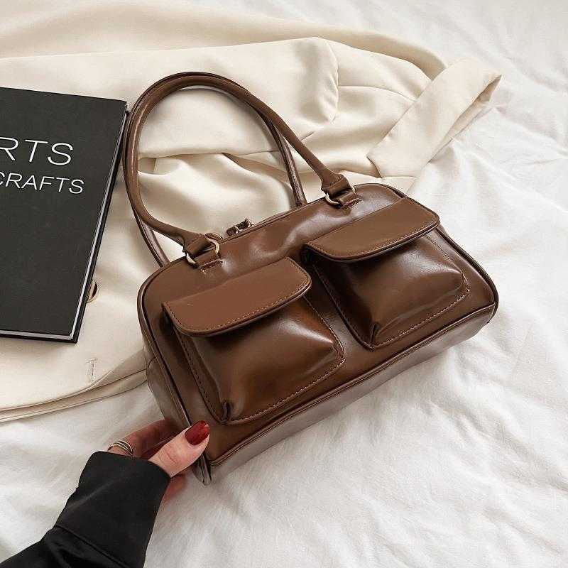 Multi - pocket Design Shoulder Bag Fashion Versatile Square Handbags Women Underarm Bags - AMIR BAGS INDIA PRIVATE LIMITED