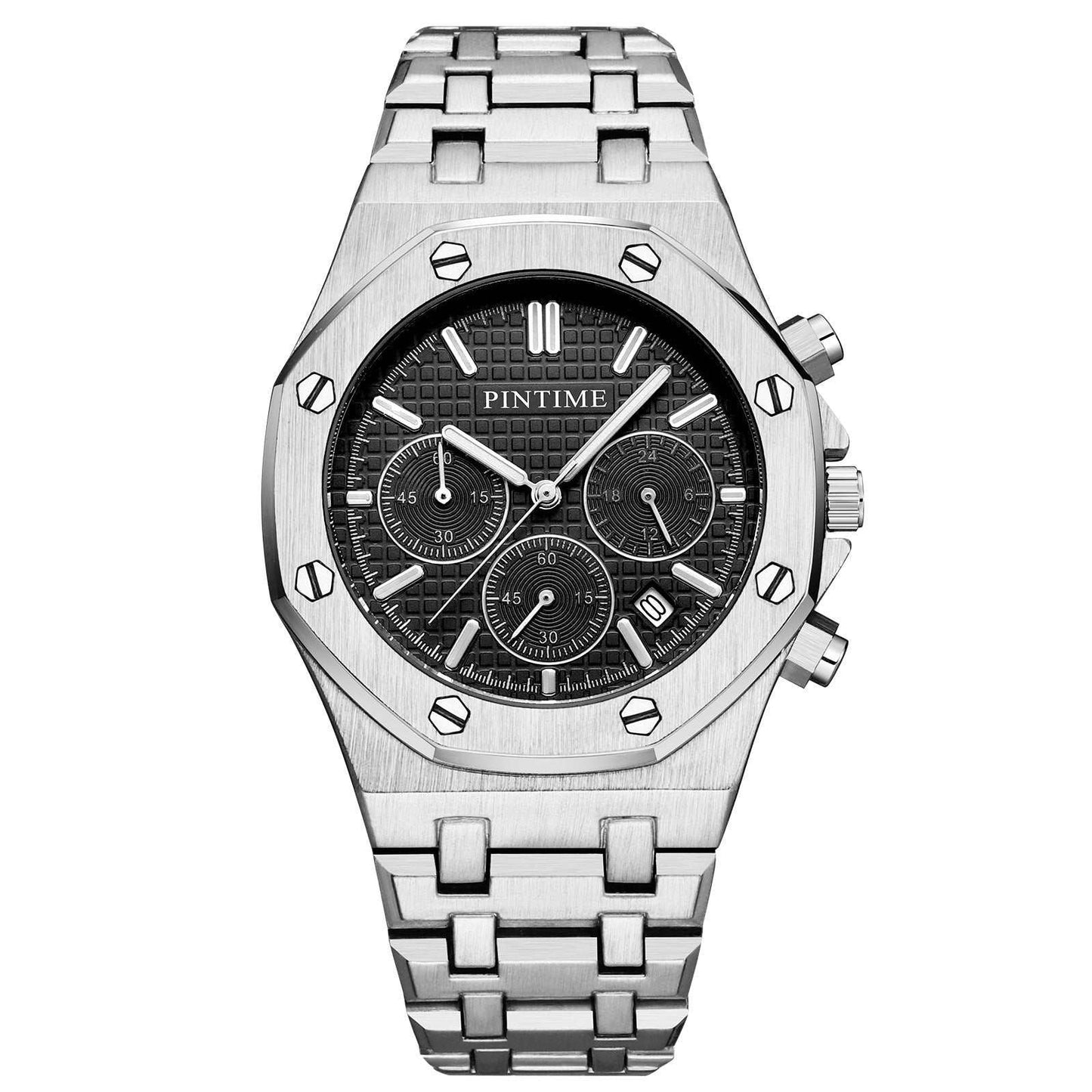 Multifunctional Six - pin Business Casual Fashion Waterproof Quartz Watch - AMIR BAGS INDIA PRIVATE LIMITED