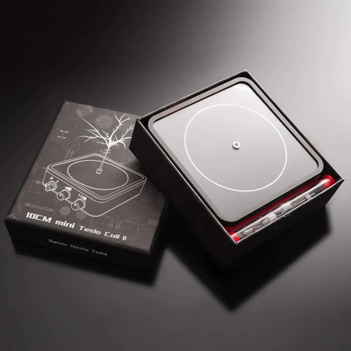 Music Tesla Coil Lightning Mobile Phone Bluetooth ConnectionProduct information:Power supply voltage: 110 - 240V AC 50/60HzPower: 0 - 1oo wLightning length: 0-8cm (adjustable through the knob)Host size: 96 * 96 * 33mm PackingDropshipmanAMIR BAGS INDIA PRIVATE LIMITEDnull