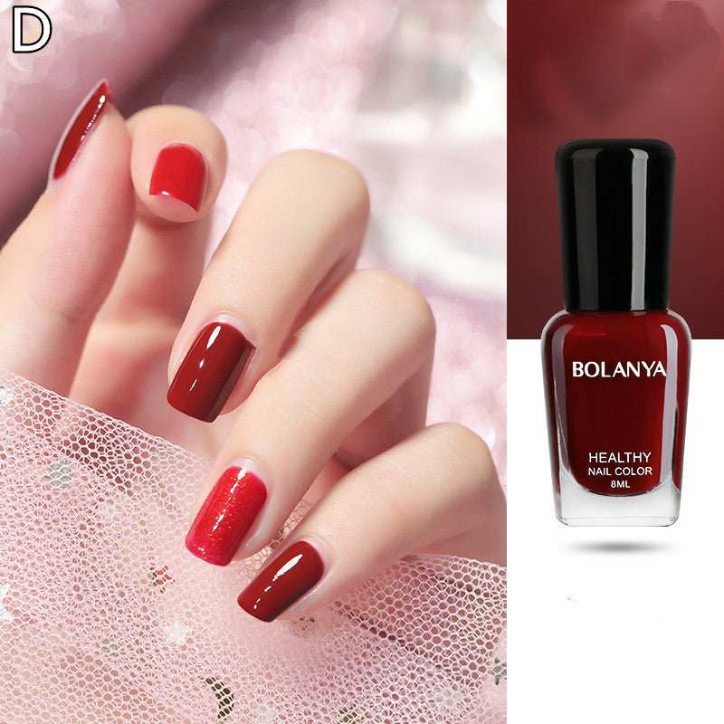 Nail Polish Autumn And Winter Transparent Nail Polish Glue - AMIR BAGS INDIA PRIVATE LIMITED