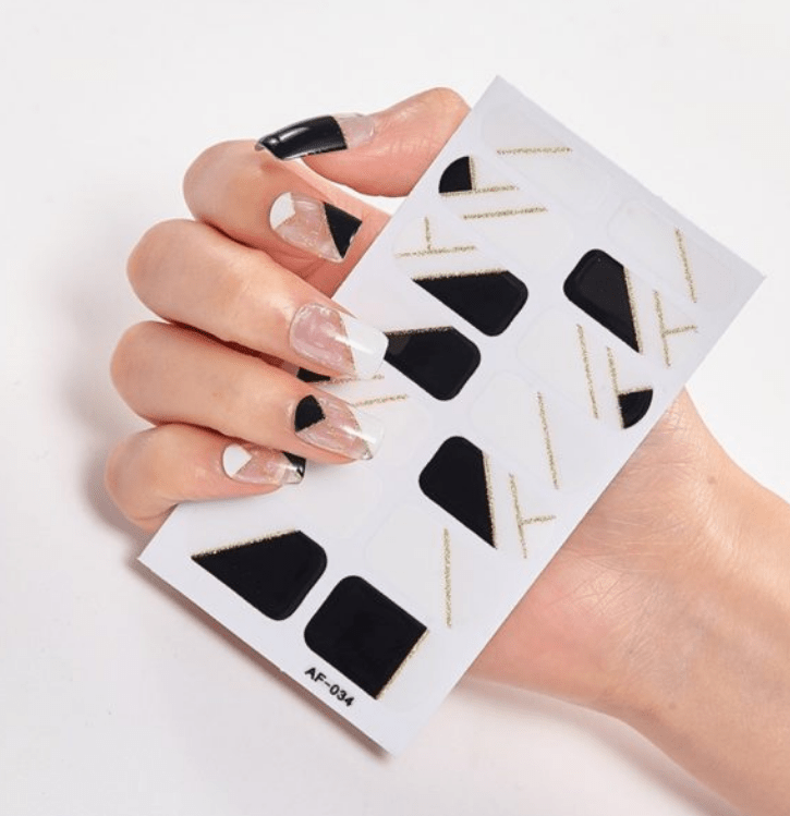 Nail Stickers, Nail Polish Glue, Full Nail Stickers - AMIR BAGS INDIA PRIVATE LIMITED