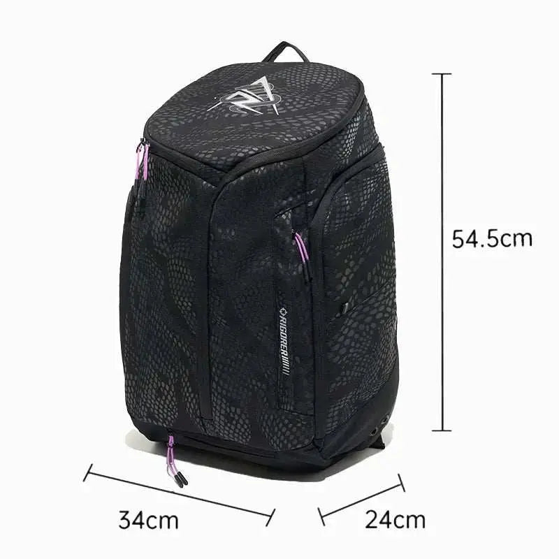 New Arrival! RIGORER Basketball Backpack, Large - Capacity Sports Bag for Fitness Training & Travel Storage, Durable & Practical - AMIR BAGS INDIA PRIVATE LIMITED