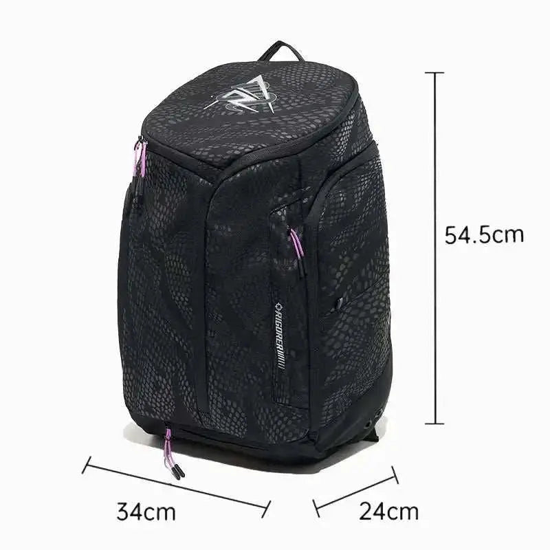 New Arrival! RIGORER Basketball Backpack, Large - Capacity Sports Bag for Fitness Training & Travel Storage, Durable & Practical - AMIR BAGS INDIA PRIVATE LIMITED