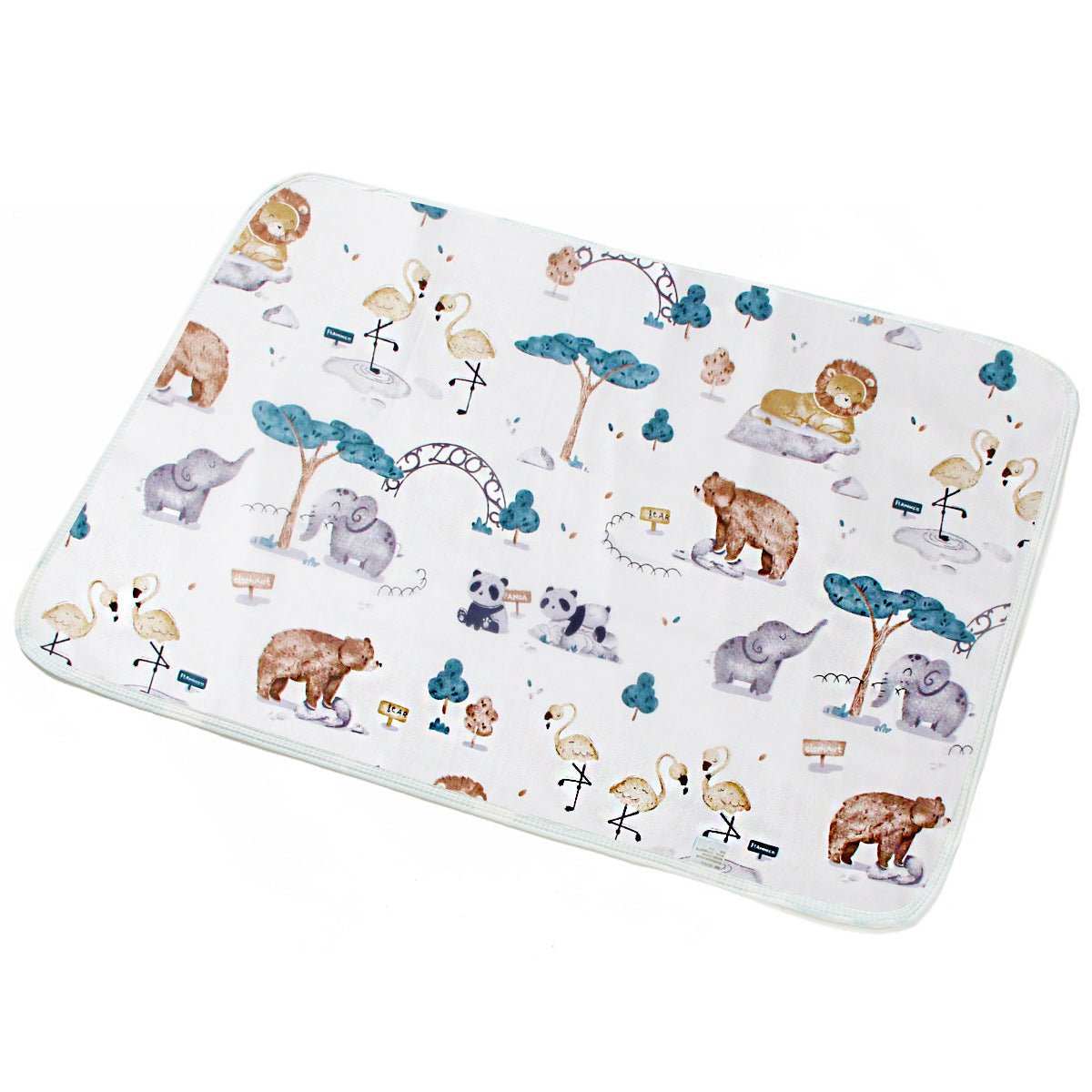 New Baby Breathable And Baby Changing Cotton Cartoon Waterproof Pad - AMIR BAGS INDIA PRIVATE LIMITED