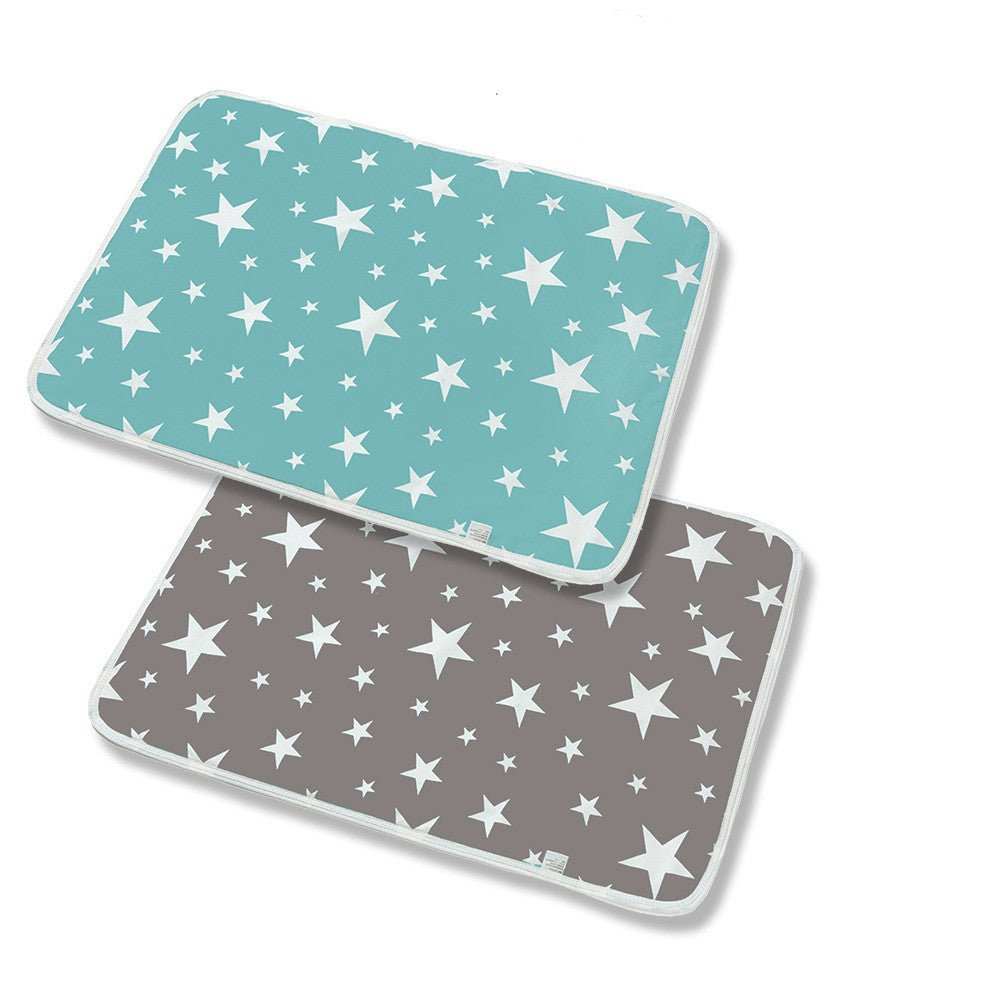 New Baby Breathable And Baby Changing Cotton Cartoon Waterproof Pad - AMIR BAGS INDIA PRIVATE LIMITED