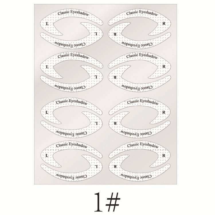 New Eyeshadow Eyeliner Makeup Template Sticker - AMIR BAGS INDIA PRIVATE LIMITED