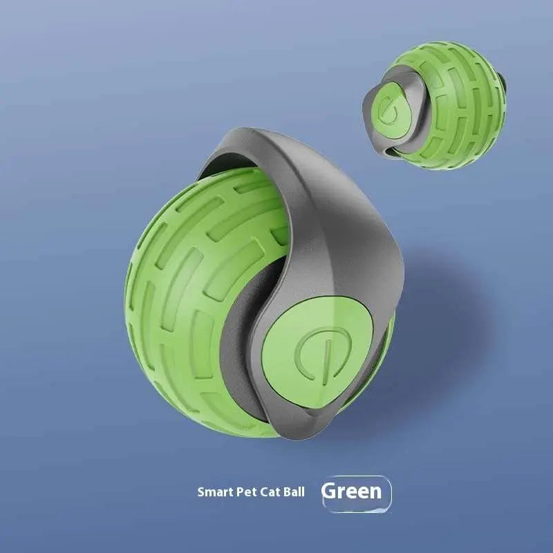 New Interactive Cat Toys Ball Auto Electric Rolling Ball Toys For Cat Kitty Pets Smart Automatic Teaser USB Rechargeable Cat Toy Pet Products - AMIR BAGS INDIA PRIVATE LIMITED