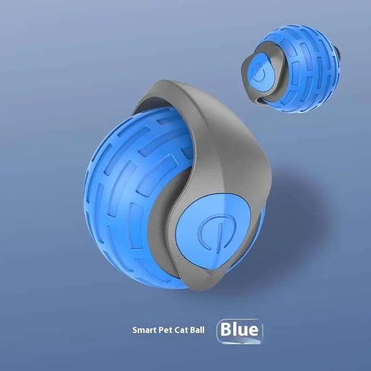 New Interactive Cat Toys Ball Auto Electric Rolling Ball Toys For Cat Kitty Pets Smart Automatic Teaser USB Rechargeable Cat Toy Pet Products - AMIR BAGS INDIA PRIVATE LIMITED