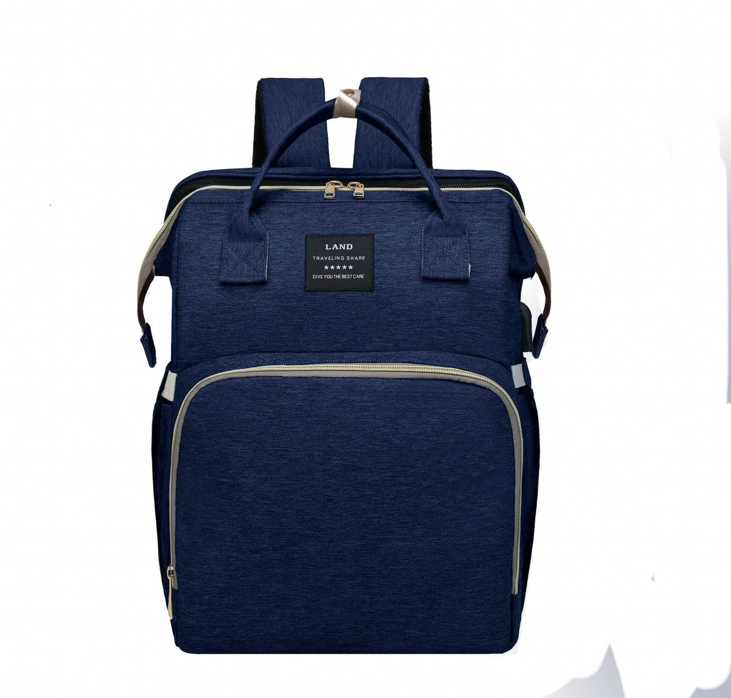New Mummy Baby Crib Backpack Large Capacity Out Milk Insulated Bag Women - AMIR BAGS INDIA PRIVATE LIMITED