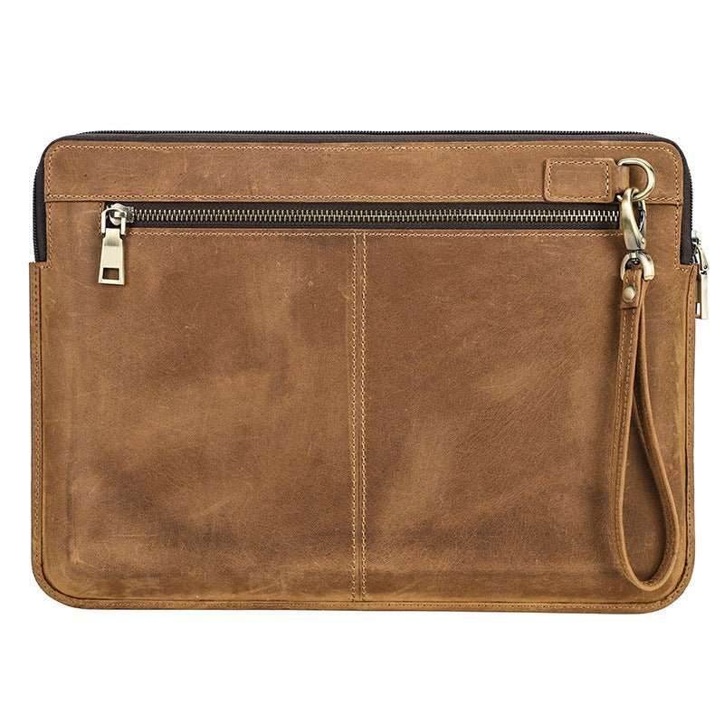New Protective Case Crazy Horse Leather Notebook Computer Liner Bag - AMIR BAGS INDIA PRIVATE LIMITED