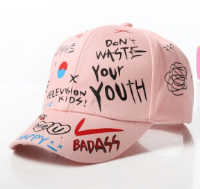 New WHAT Graffiti Baseball Cap Hip Hop Tide Hat Summer Travel Shade Caps Men Women Outdoor Sports Casual Hats Snapback Hats Gorr - AMIR BAGS INDIA PRIVATE LIMITED