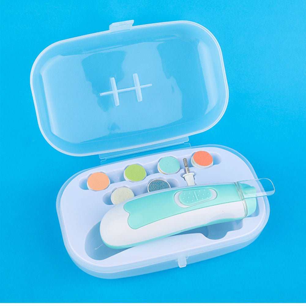 Newborn Nail Clipper Electric Baby Anti - pinch Meat Care Set - AMIR BAGS INDIA PRIVATE LIMITED