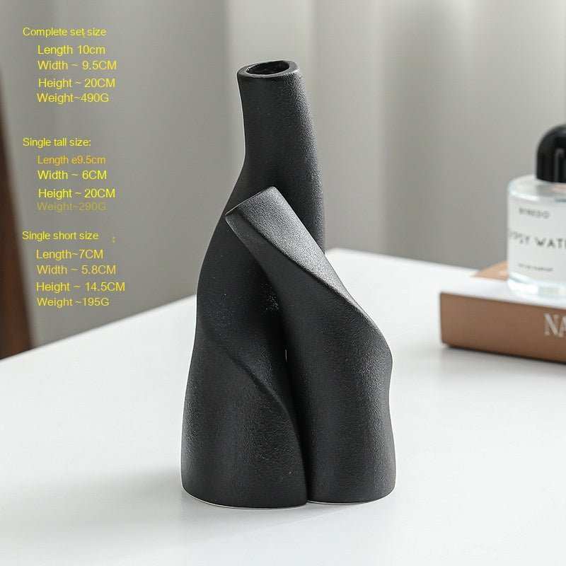 Nordic Home Decoration Ornaments Ceramic Vases - AMIR BAGS INDIA PRIVATE LIMITED