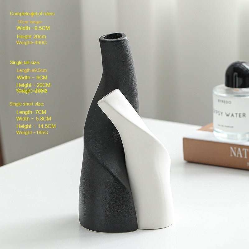 Nordic Home Decoration Ornaments Ceramic Vases - AMIR BAGS INDIA PRIVATE LIMITED