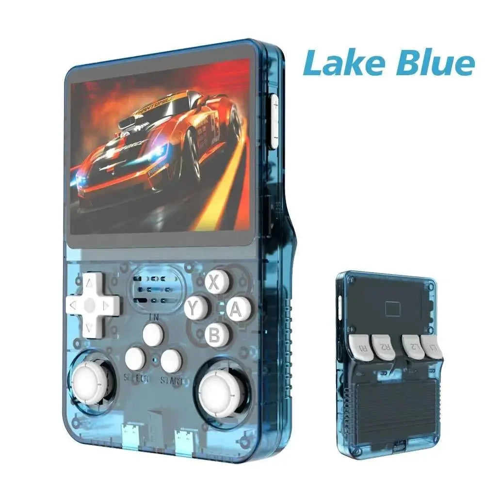 Open Source R36S Retro Handheld Video Game Console Linux System 3.5 Inch IPS Screen Portable Pocket Video Player R35S 64GB Games - AMIR BAGS INDIA PRIVATE LIMITED