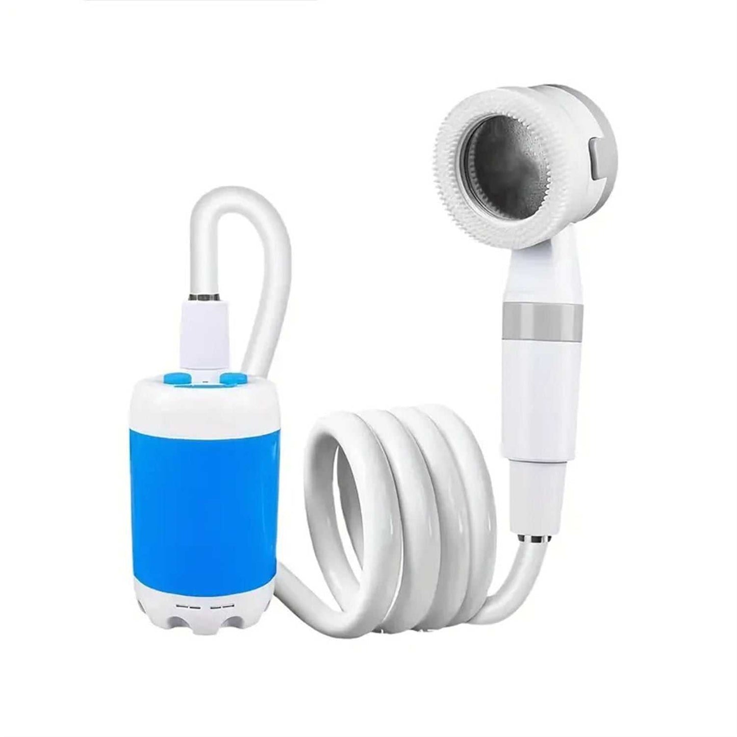 Outdoor Camping Shower Portable Electric Shower Gadgets Waterproof 5000mAh Rechargeable Battery Powered For Hiking Traveling - AMIR BAGS INDIA PRIVATE LIMITED