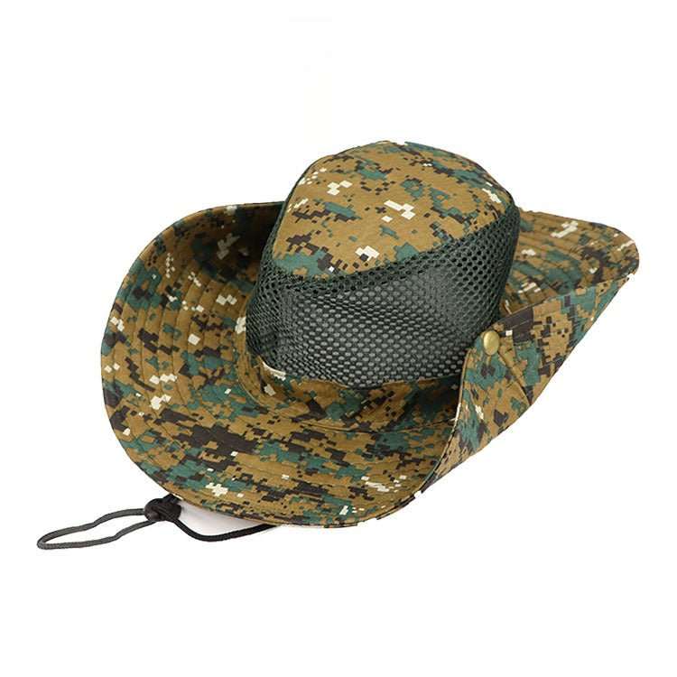 Outdoor Hat Digital Camouflage Hat Fisherman Hat Fishing Hat Sun Visor Big Brim Hat Mountaineering Hat Benni Hat Korea - AMIR BAGS INDIA PRIVATE LIMITED