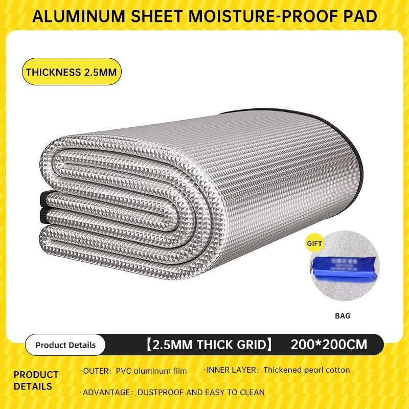 Outdoor Picnic Moisture - Proof Pad Double - Sided Thick Aluminum Film Waterproof Beach Mat Portable Tent Floor Mat Camping Mat - AMIR BAGS INDIA PRIVATE LIMITED