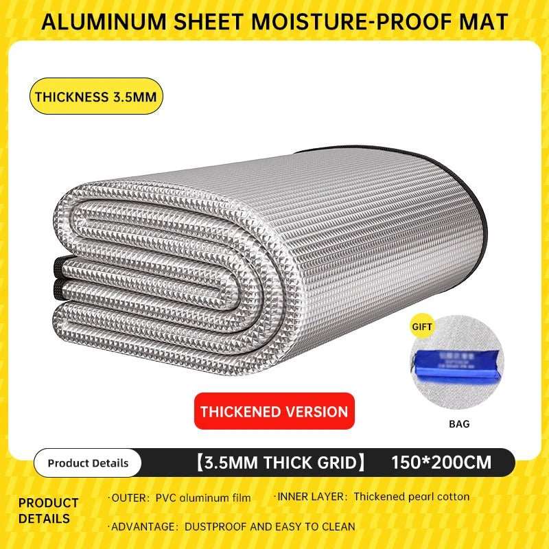 Outdoor Picnic Moisture - Proof Pad Double - Sided Thick Aluminum Film Waterproof Beach Mat Portable Tent Floor Mat Camping Mat - AMIR BAGS INDIA PRIVATE LIMITED