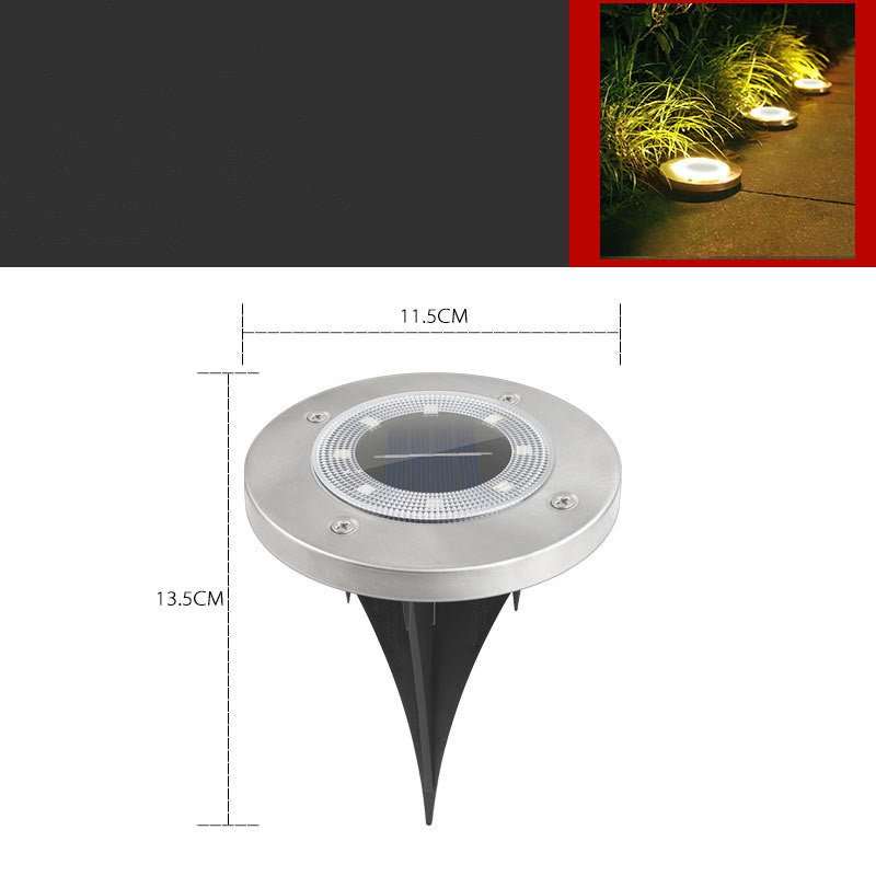 Outdoor Solar Lawn Garden Underground Light - AMIR BAGS INDIA PRIVATE LIMITED