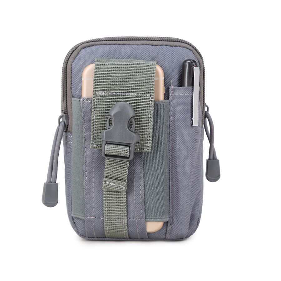 Outdoor Sports Molle Tactical Pocket Male 5.5 6 Inch Waterproof Mobile Phone Bag - AMIR BAGS INDIA PRIVATE LIMITED