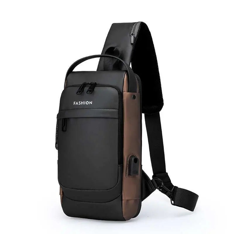 Password Lock Men's Leisure Bag With Large Capacity - AMIR BAGS INDIA PRIVATE LIMITED