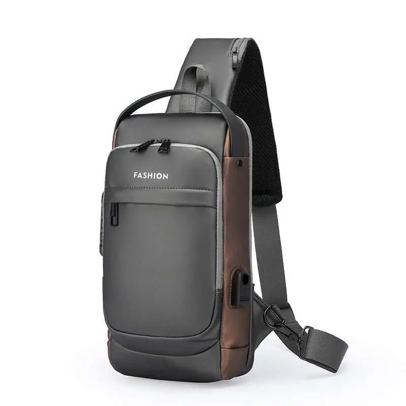 Password Lock Men's Leisure Bag With Large Capacity - AMIR BAGS INDIA PRIVATE LIMITED