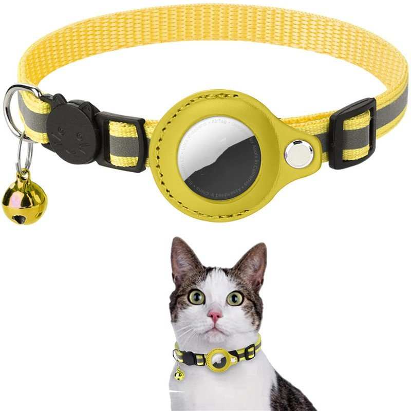 Pet Collar With Bell Airtag Reflective Collar - AMIR BAGS INDIA PRIVATE LIMITED