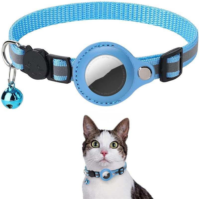 Pet Collar With Bell Airtag Reflective Collar - AMIR BAGS INDIA PRIVATE LIMITED