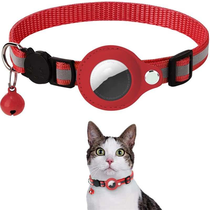 Pet Collar With Bell Airtag Reflective Collar - AMIR BAGS INDIA PRIVATE LIMITED